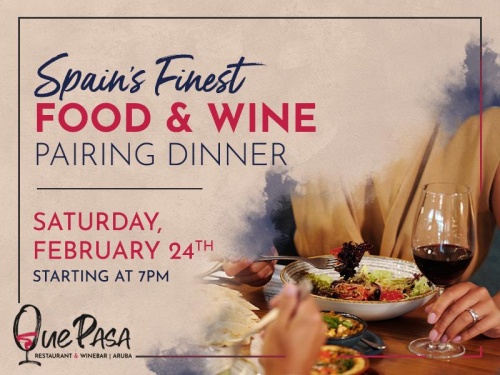 Experience Spain’s Finest at Que Pasa’s Food & Wine Pairing Dinner